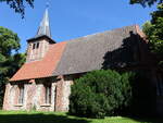 Warsow, evangelische Kirche, gotische Feldsteinkirche, erbaut im 13.