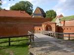 Festung von Dmitz, erbaut von 1559 bis 1565 nach Plnen von Francesco a Bornau, heute Heimatmuseum (10.07.2012)