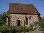 Gessin, gotische evangelische Dorfkirche, erbaut um 1400 (16.09.2012)