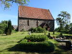 Cantnitz, evangelische Kirche, gotische Backsteinkirche aus dem 13.