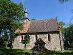 Warbende, evangelische Kirche, fr�hgotische Feldsteinkirche aus dem 13.