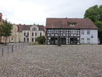 Wesenberg, Geb�ude am Marktplatz (29.05.2026)