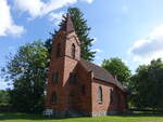 Kr�mmel, evangelische Kirche, neugotische Backsteinkirche von 1911 (30.05.2026)