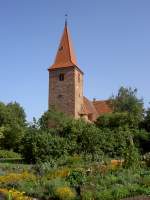 Dorfkirche von Gielow, erbaut im 14.