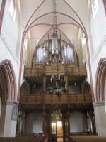 Waren/Mritz, Orgelempore der St.