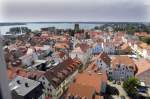 Waren (Mritz) - Aussicht von der Marienkirche.