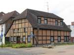 das lteste Haus von Grevesmhlen aus dem Jahre 1660 in der Groen Seestrae, 22.06.2008