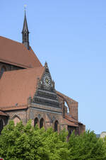 Hansestadt Wismar - Sdansicht der Nikolaikirche.