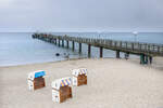 Die Seebrcke vor Ostseebad Khlungsborn an der Mecklenburger Bucht.
