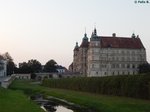 Das Gstrower Schloss am Abend des 12.09.2016