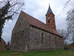 Wallmow, evangelische Kirche, erbaut im 13.