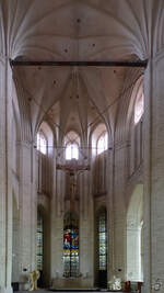 Im Innern der St.-Petri-Kirche in Wolgast.