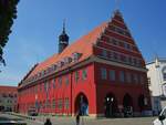 Greifswald, Rathaus am Markt, erbaut im 13.