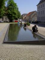 Greifswald, Brunnen am Ruthenowplatz (22.05.2012)