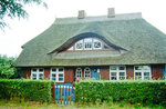 Reetdachhaus im Ostseebad Prerow auf der Halbinsel Fischland-Dar-Zingst.