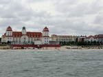 Kurhaus Binz gesehen von der Seebrcke in Binz am 22.