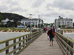 Die Seebrcke in Binz auf der Insel Rgen am 22.