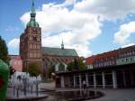 Stralsund, Nikolaikirche, Ansicht von Sden (06.05.2007)