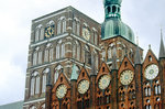 Ausschnitt der Nikolai-Kirche in Stralsund.