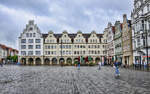 Die Alte Post am neuen Markt in Rostock.