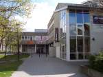 Rostock-Schmarl, Einkaufszentrum - Blick zum Bowlingcenter