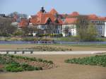 Drachenboot-Training auf dem Burgsee zu Schwerin, 18.04.2010