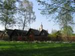 Schwerin [MV]; einen Blick vom Franzosenweg zum Schlo, Schwerin 23.04.2011