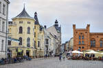 Schwerin - Blick in die Arsenalstrae in westlicher Richtung.