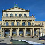 Das Opernhaus in Hannover wurde zwischen 1845 und 1852 im sp�tklassizistischen Stil erbaut.