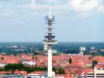 HANNOVER, 27.08.2005, Blick vom Rathausturm