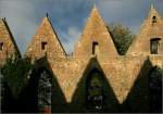 Die Ruine der Aegiedenkirche in der Innenstadt von Hannover.