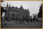 Altes Rathaus und im Hintergrund die Markkirche im Hannover, am 26.07.2010.