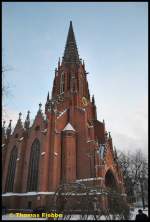 Die Christuskirche in Hannover, am 17.12.2010.