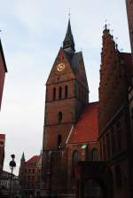 Die Marktkirche am 09.01.11 in Hannover.