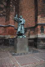 Denkmal von Martin Luther in Hannover am 09.01.2011.