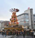 Auf dem Weihnachtsmarkt in Hannover, am 07.12.2011.