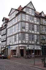 HANNOVER, 19.03.2016, schnes Haus in der Altstadt (Holzmarkt/Ecke Kramerstrae)