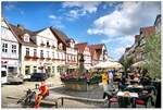 Historische Altstadt von Celle in der Sdheide, Niedersachen im August 2022.