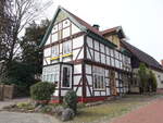 Barnstorf, Keunecke-Haus in der Kirchstra�e, erbaut 1784 (23.03.2026)