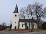 Heiligenloh, evangelische Kirche, fr�hgotische Saalkirche, erbaut um 1270 (23.03.2026)