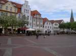 Lingen, Marktplatz mit St.