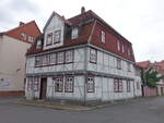 Duderstadt, Fachwerkhaus in der Lwengasse (29.06.2023)