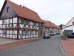 Gieboldehausen, Fachwerkhuser in der Fleckenstrae (01.10.2023)