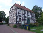 Reiffenhausen, evangelischen Kirchgemeindehaus in der Bachstrae (02.06.2022)