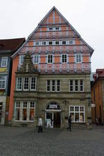 Hameln, Dempterhaus am Markt, erbaut von 1607 bis 1608 (11.05.2010)