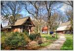 Das Heimathausgelnde in Schneverdingen, Lneburger Heide.