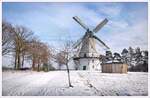 Galerie Hollnder Windmhle im Winter, Schneverdingen/Sprengel.