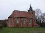 Stellichte, evangelische St.-Georg-Christophorus-Jodokus-Kirche, erbaut 1608 (28.03.2026)