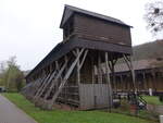 Bad Salzdetfurth, Gradierwerk im Kurpark, erbaut im 18.