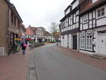 Sarstedt, Fachwerkhuser in der Steinstrae (19.04.2025)